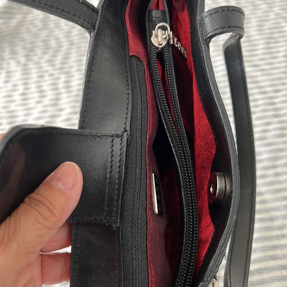 Maxx New York faux fur leopard print handbag - Picture 6 of 9